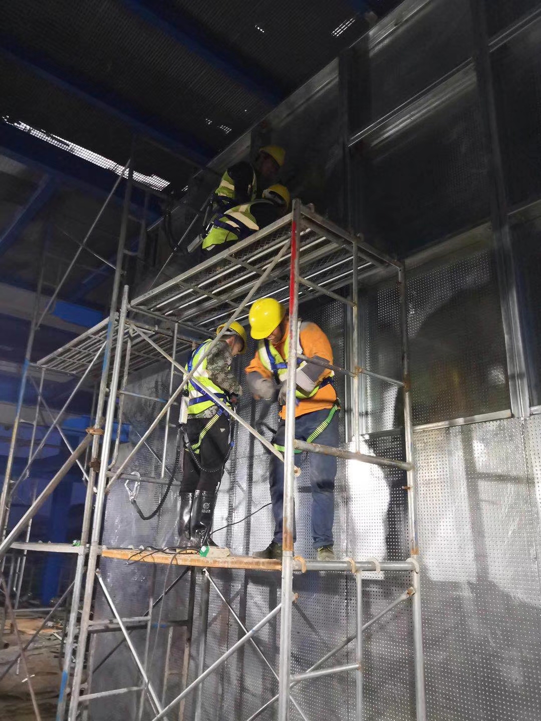 车间钢制防爆墙施工要点-河北鼎卓安防生产施工厂家