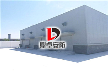 泄爆墙组件之龙骨如何安装-鼎卓安防厂家